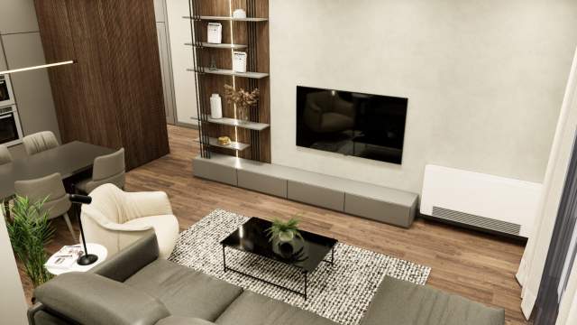 Tirane, jepet me qera apartament 2+1+BLK Kati 11, 1.800 Euro (Ambasador 3,Air Albania)
