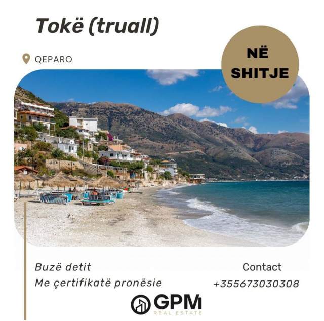Sarande, shes truall 10000   m² 180 Euro/m2 ne Qeparo .
