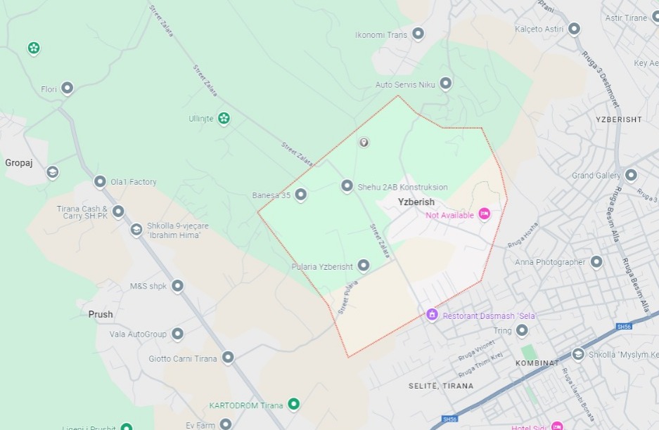 Tirane, shitet apartament 2+1 Kati 2, 111 m² 150.000 € (Yzberisht /Rruga Misto Mame)