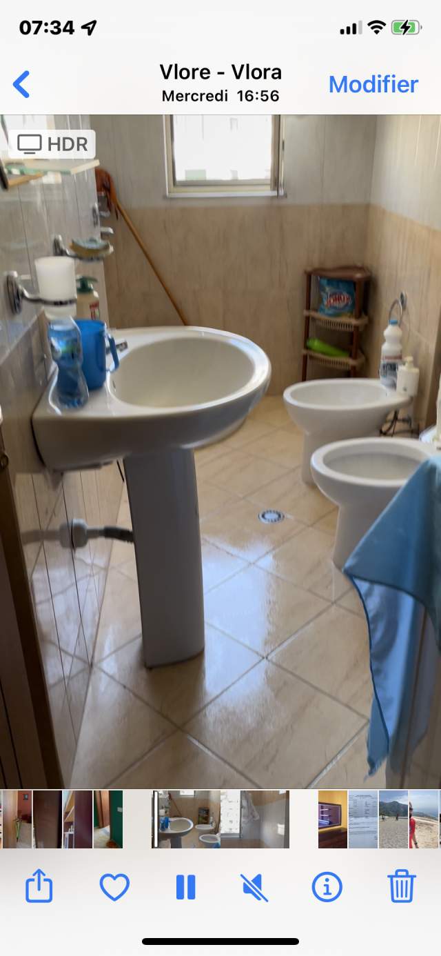 Vlore, jepet me qera apartament, Kati 6, 90 m², 400 Euro (Lungomare)
