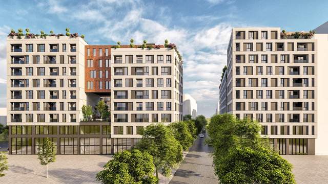 Tirane, shitet apartament 1+1+BLK Kati 8, 65 m² 97.050 Euro (Bulevardi i Ri)