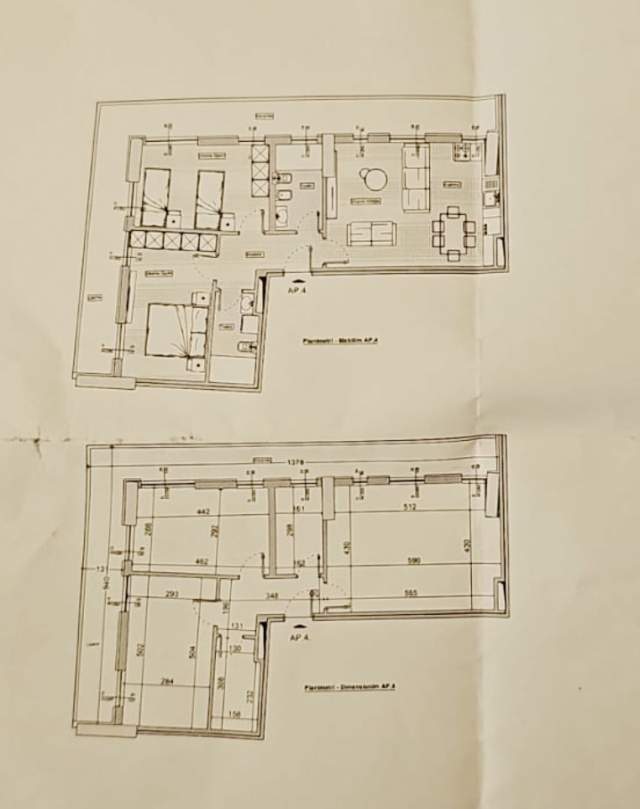 Tirane, shitet apartament 2+1 Kati 1, 125 m² 1.350 Euro/m2