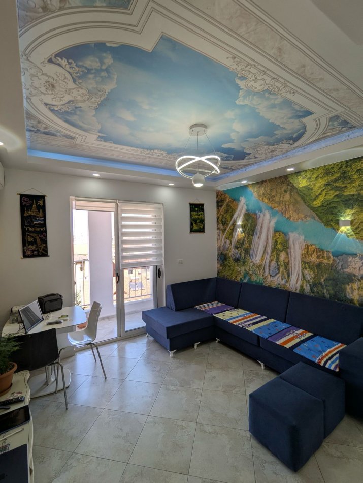 Tirane, jepet me qera apartament 1+1 Kati 5, 60 m² 500 € (Don Bosko)