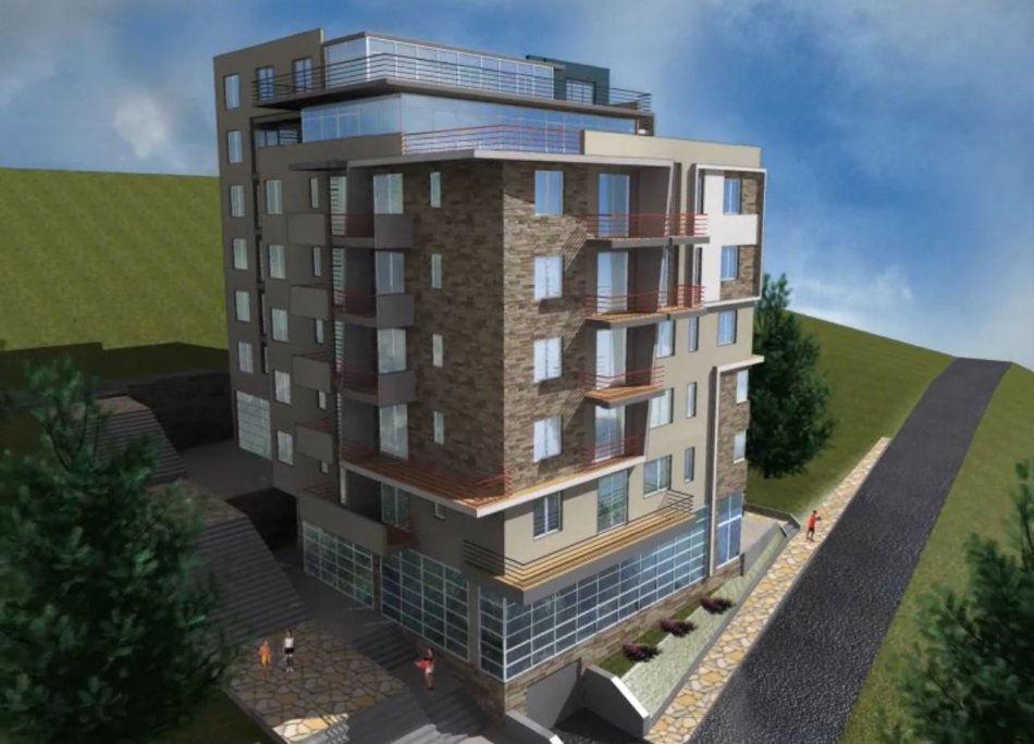 Shitet Apartament 1+1  ne Sarande shum prane Detit  ndertim i ri teper cilesor 54 M2 super cmim 64.800 EURO