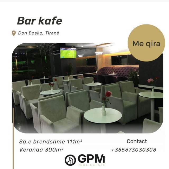 Tirane, jepet me qera lokal Kati 0, 111 m² 1.500 Euro ne Don Bosko