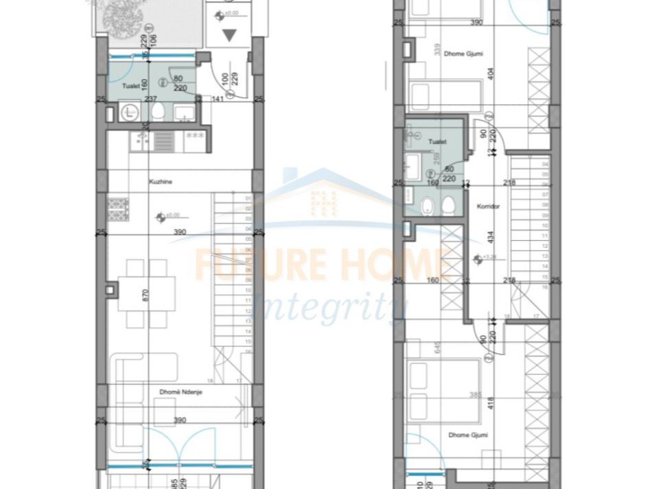Tirane, shitet Vile 2 Katshe Kati 2, 108 m² 270.000 € (Gjiri i Lalzit)