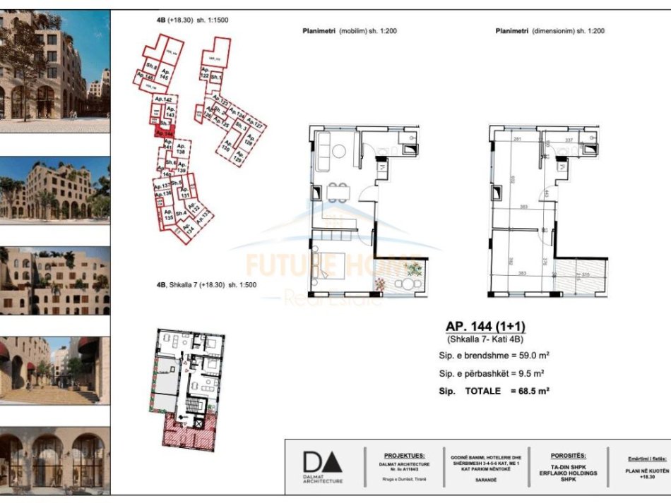 SHITET APARTAMENT 1+1, SARANDE