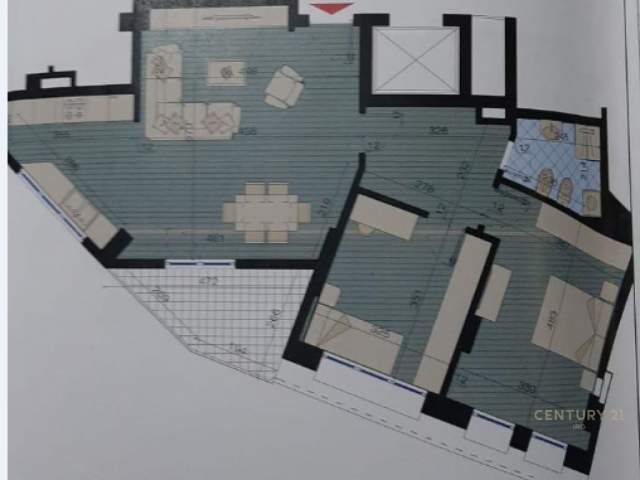 Tirane, shitet apartament 2+1 Kati 3, 114 m² 165.000 Euro (Blloku i Ambasadave)