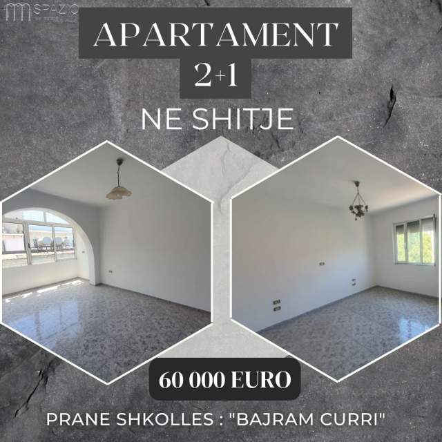 Tirane, shitet apartament 2+1+BLK Kati 3, 66 m² 60.000 Euro (Rruga e Dibres)