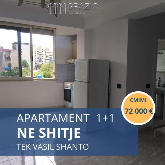 Tirane, shitet apartament 1+1+A+BLK Kati 4, 59 m² 72.000 Euro
