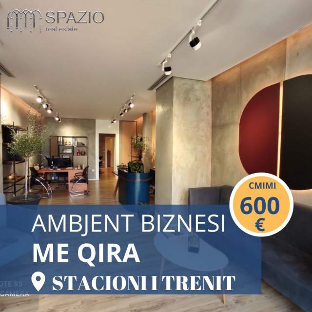 Tirane, jepet me qera zyre Kati 0, 65 m² 600 Euro (Stacioni i trenit)