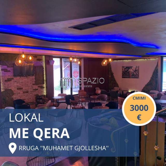 Tirane, jepet me qera lokal Kati 0, 300 m² 3.000 Euro (Rruga ''Muhamet Gjollesha'')