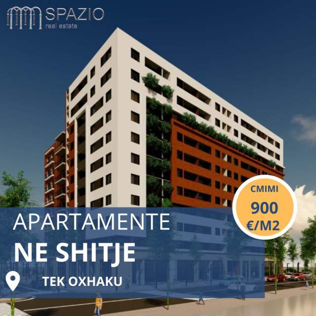 Tirane, shitet apartament 2+1+BLK Kati 2, 100 m² 900 Euro/m2 (Rruga Kujtim Laro)