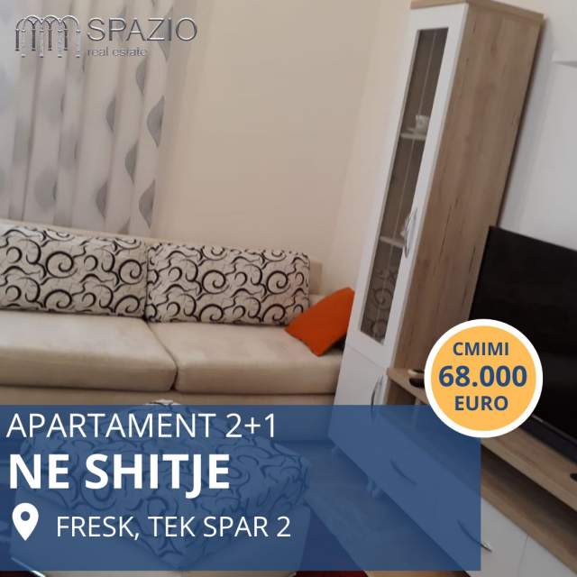 Tirane, shitet apartament 2+1 Kati 1, 66 m² 68.000 Euro (Rruga ''Thesarit'')