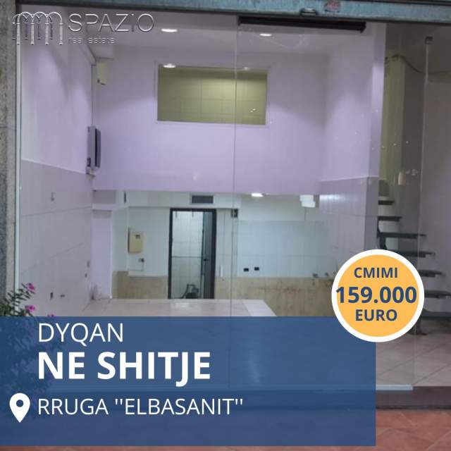 Tirane, shitet dyqan Kati 0, 70 m² 159.000 Euro (Rruga ''Elbasanit'')