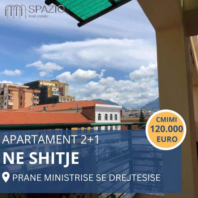 Tirane, shitet apartament 2+1+BLK Kati 4, 91 m² 120.000 Euro (Rruga ''Hamid Shijaku'')