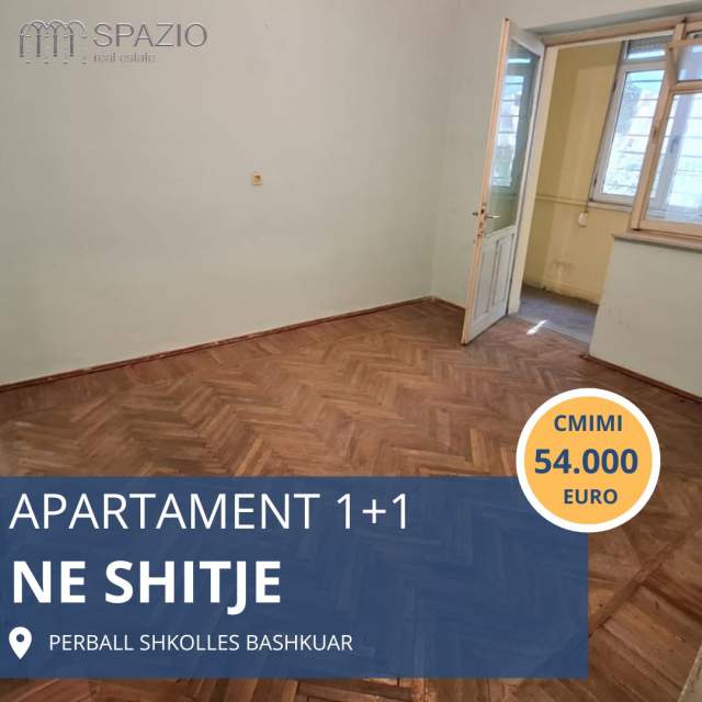 Tirane, shitet apartament 1+1+BLK Kati 3, 56 m² 54.000 Euro (Rruga ''Dibres'')