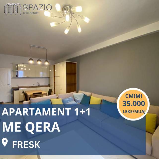 Tirane, jepet me qera apartament 1+1+BLK Kati 5, 80 m² 35.000 Leke (Rruga ''Thesarit'')