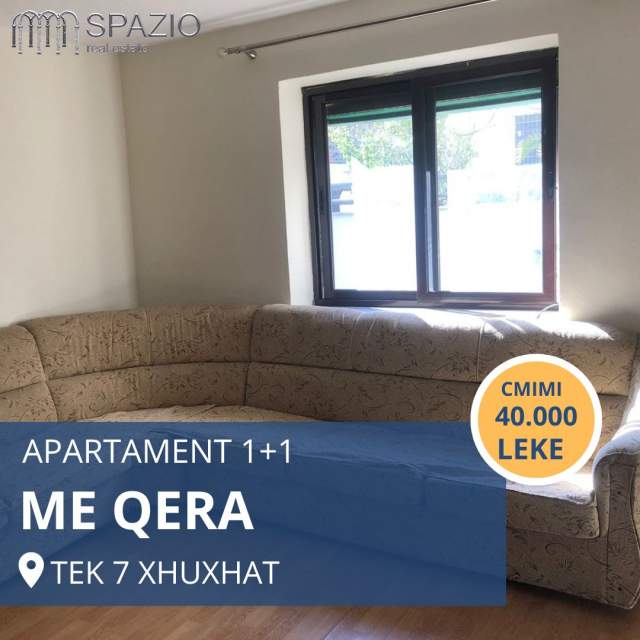 Tirane, jepet me qera apartament 1+1+BLK Kati 3, 60 m² 40.000 Leke (Rruga ''Elbasanit'')