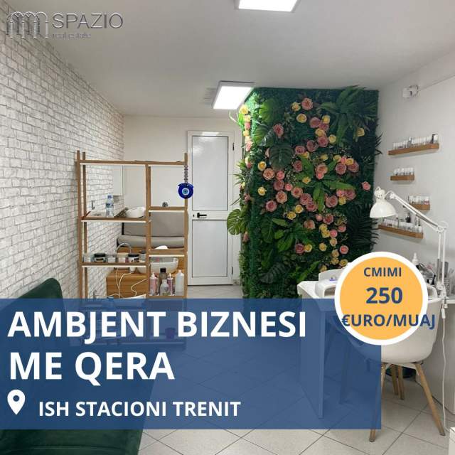 Tirane, jepet me qera ambjent biznesi Kati 1, 25 m² 250 Euro (Ish Stacioni Trenit)