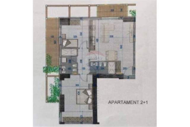 Tirane, shitet apartament 2+1+BLK Kati 10, 124 m² 250.000 Euro (Rruga e Kavajes)