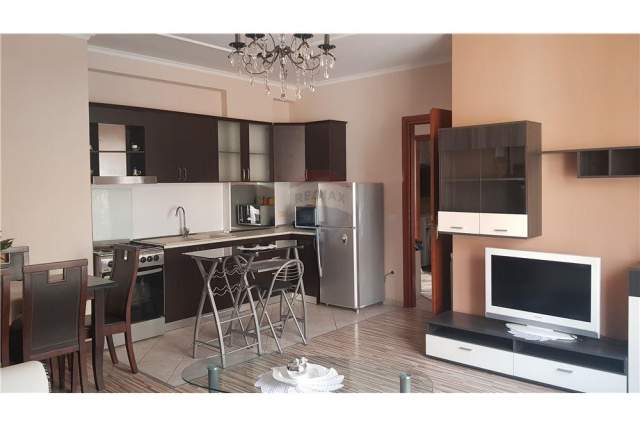 Tirane, jepet me qera apartament 2+1+BLK 80 m² 450 Euro (liqeni i thate)