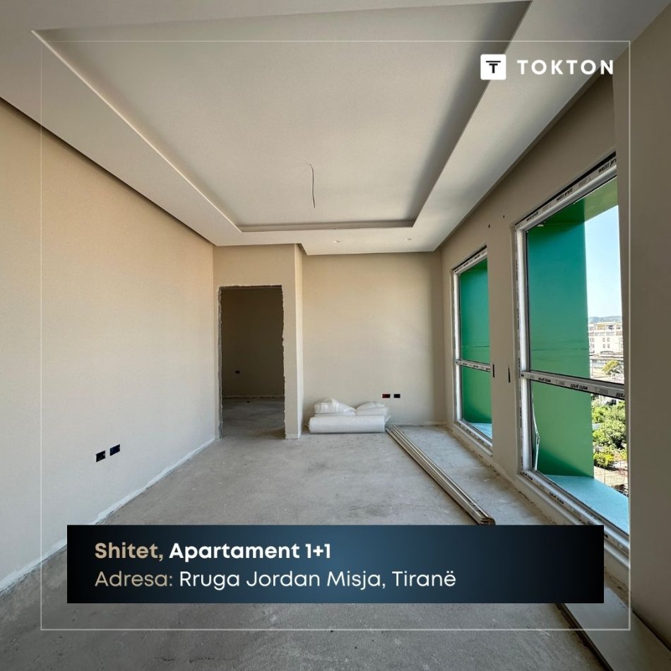 Tirane, shitet apartament 1+1 Kati 5, 58 m² 110.000 € (Rruga Jordan Misja, Tiranë)