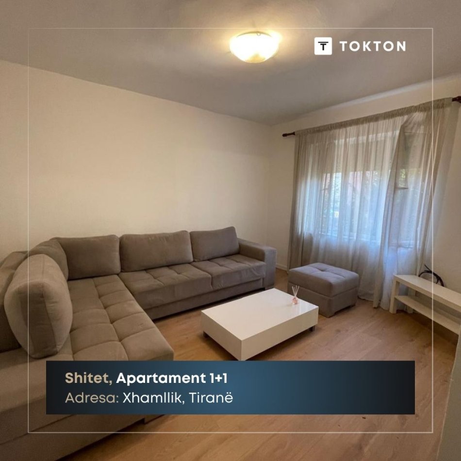 Tirane, shitet apartament 1+1 Kati 3, 53 m² 89.000 € (Pranë Adidas, Xhamlliku, Tiranë, TT 1488)