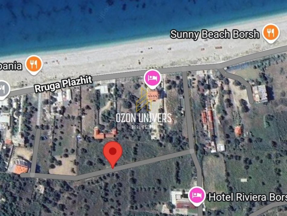 Borsh, shitet toke , 360 m² 83.000 € (Borsh)
