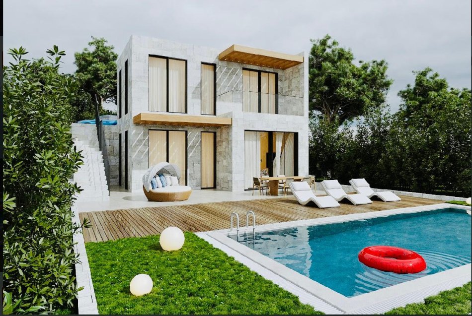 Dhermi - Palase, shitet Vile 3+1 Kati 0, 258 m² 928.000 € (San Nikolas)