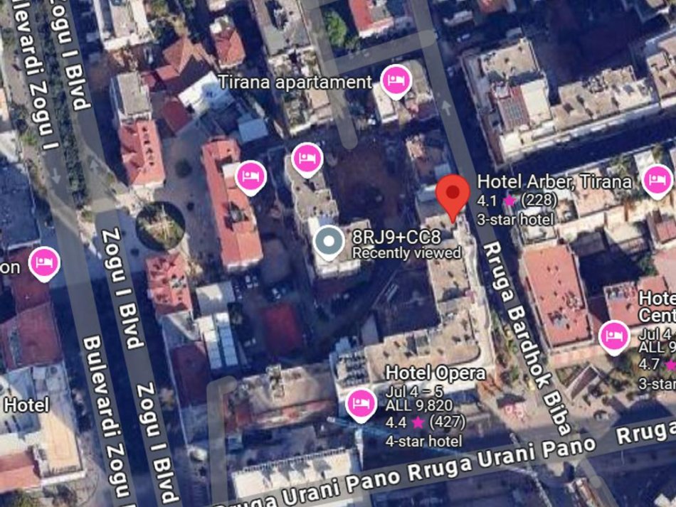 Tirane, jepet me qera zyre Kati 2, 70 m² 400 € 