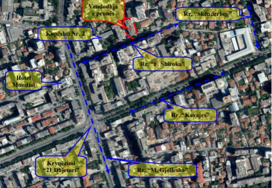 Tirane, shes dyqan Kati 0, 18 m² 30.000 Euro (Rruga Naim Frasheri Tirane)
