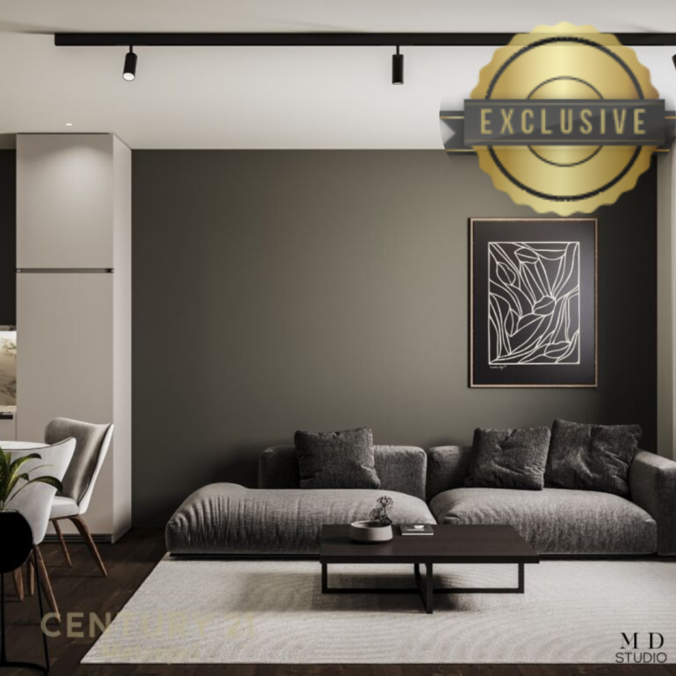 Tirane, jepet me qera apartament 1+1 Kati 2, 65 m² 600 € ( Vendndodhja: Unaza e Re, Rezidenca Future Home, Tiranë)