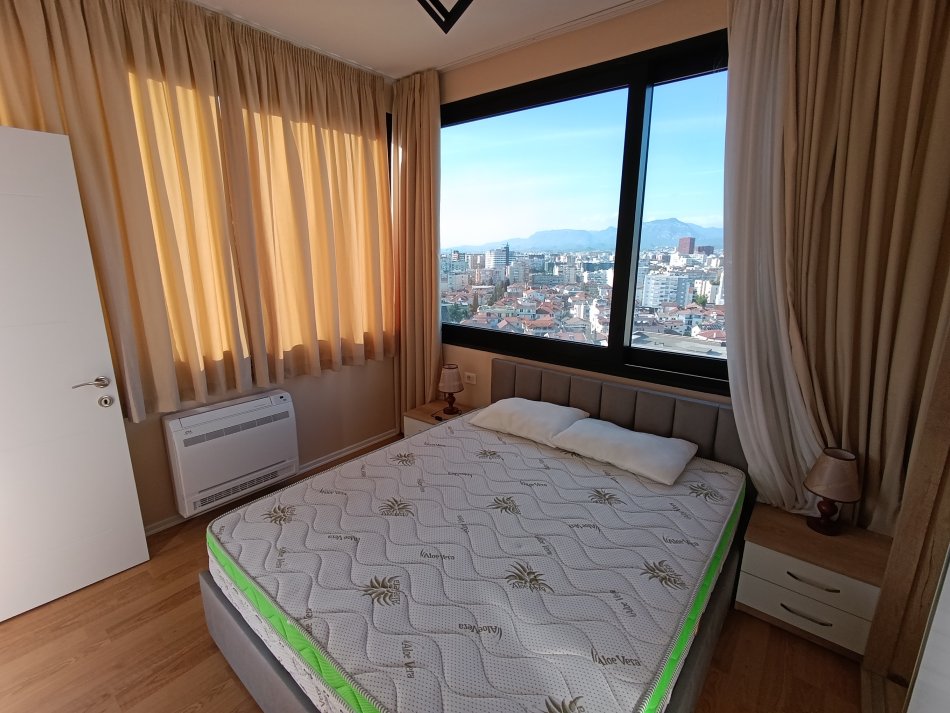 Tirane, jepet me qera apartament 1+1+Ballkon Kati 9, 1 m² 500 € (Tek ura Kristal center mundesi dhe per Airbnb)