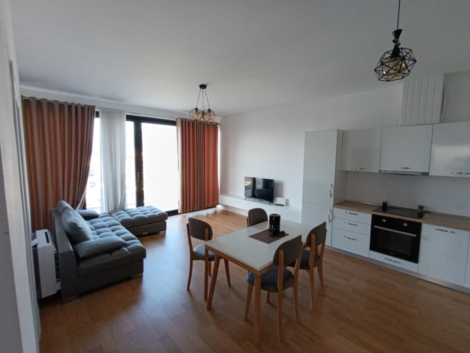 Tirane, jepet me qera apartament 2+1+Aneks+Ballkon Kati 9, 90 m² 751 € (Tek ura big market mundesi perdorimi dhe per booking)