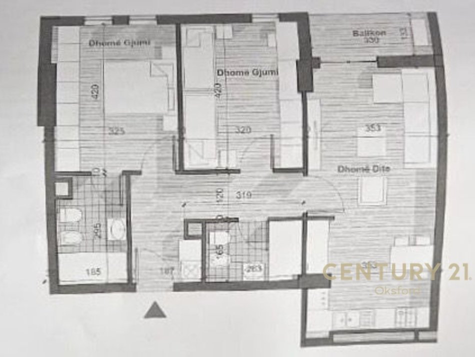 Tirane, shitet apartament 2+1 Kati 1, 101 m² 96.000 € (qtu)