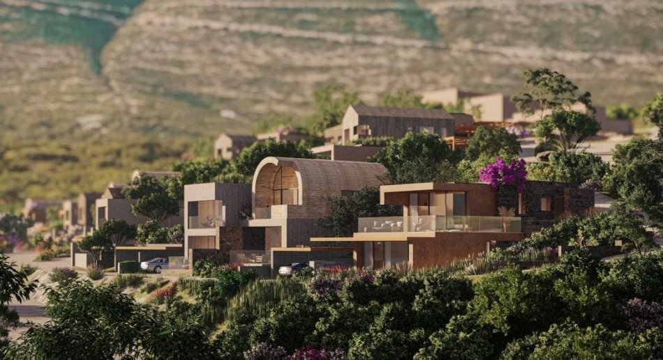 Dhermi, shitet Vile 4+1+Ballkon Kati 2, 328 m² (Green coast 2, Dhermi)