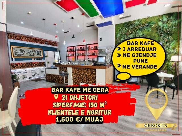 Tirane, jepet me qera lokal Kati 0, 150 m² 1.500 Euro (21 Dhjetori)