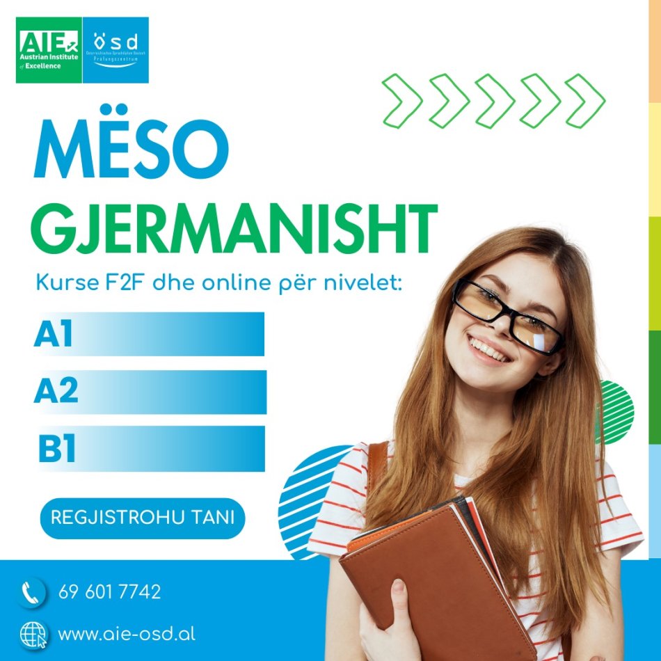 Tirane, kurse gjuhe gjermanisht Kurse të gjuhës gjermane