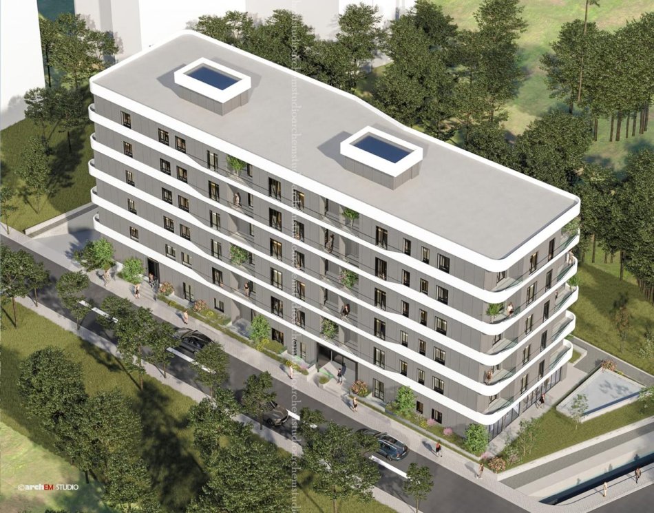 Durres, shitet apartament 1+1 Kati 5, 55.86 m² 57.750 €