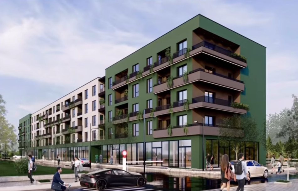 Tirane, shitet apartament 1+1 Kati 1, 63 m² (Bulevardi Blu, Kamez)
