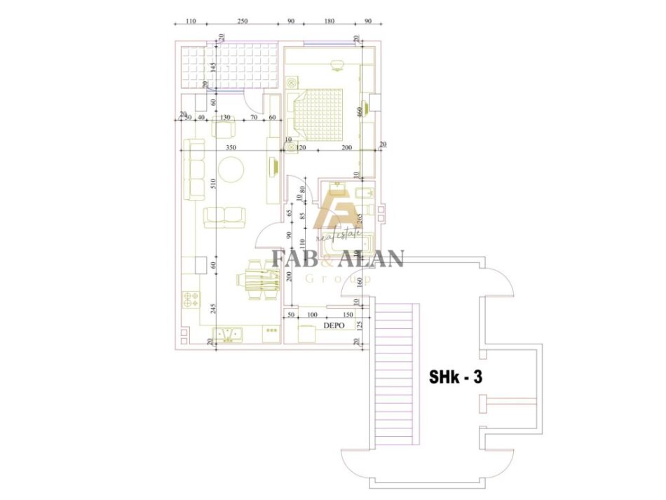 APARTAMENT 1+1 PER SHITJE TEK FRATARI NE ASTIR!