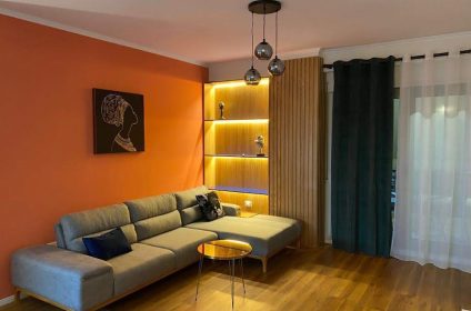 Tirane, jepet me qera apartament 1+1+BLK Kati 2, 73 m² 700 Euro