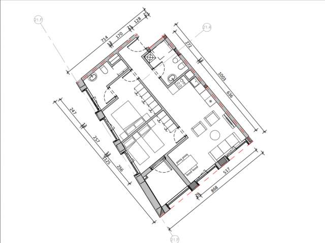Tirane, shitet apartament 2+1+BLK Kati 2, 103 m² 110.000 Euro (Ali Demi)