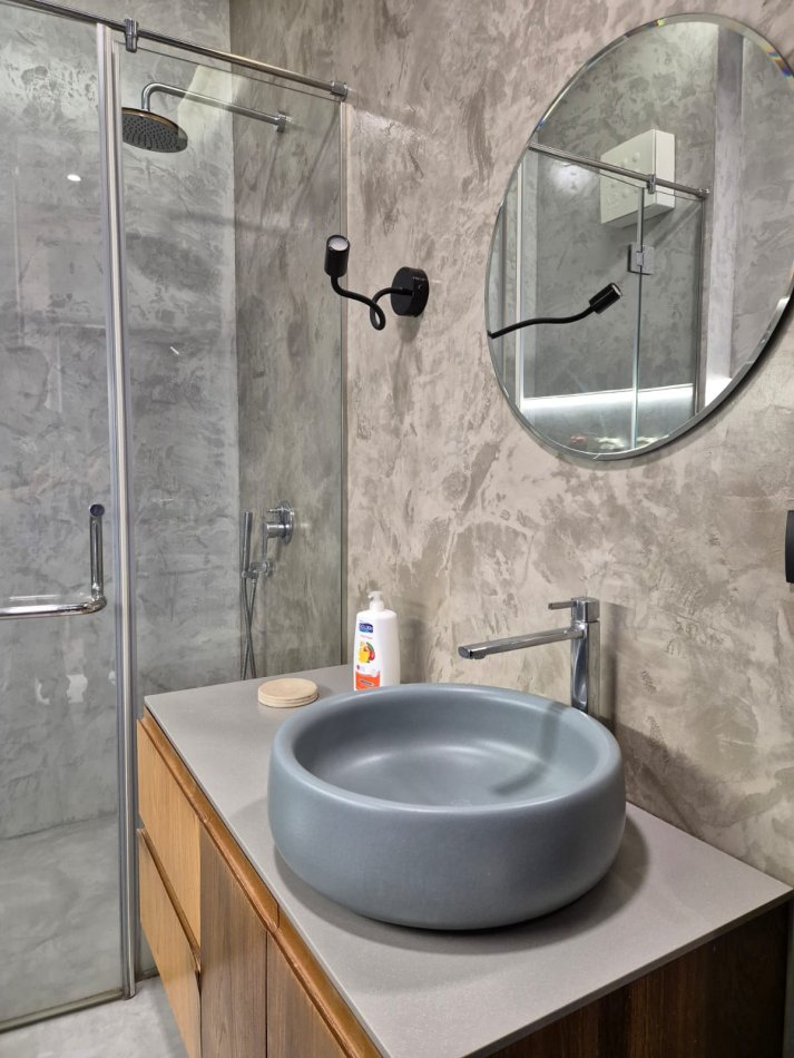 Tirane, jepet me qera apartament 1+1 Kati 4, 55 m² 600 € (Liqeni i Thate)