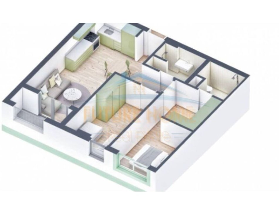 Shitet, Apartament 2+1+2, Univers City PRO+39028