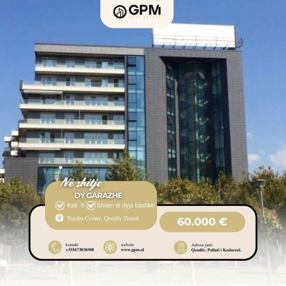 Tirane, shitet garazh , 60.000 € Qender , Turdiu Center