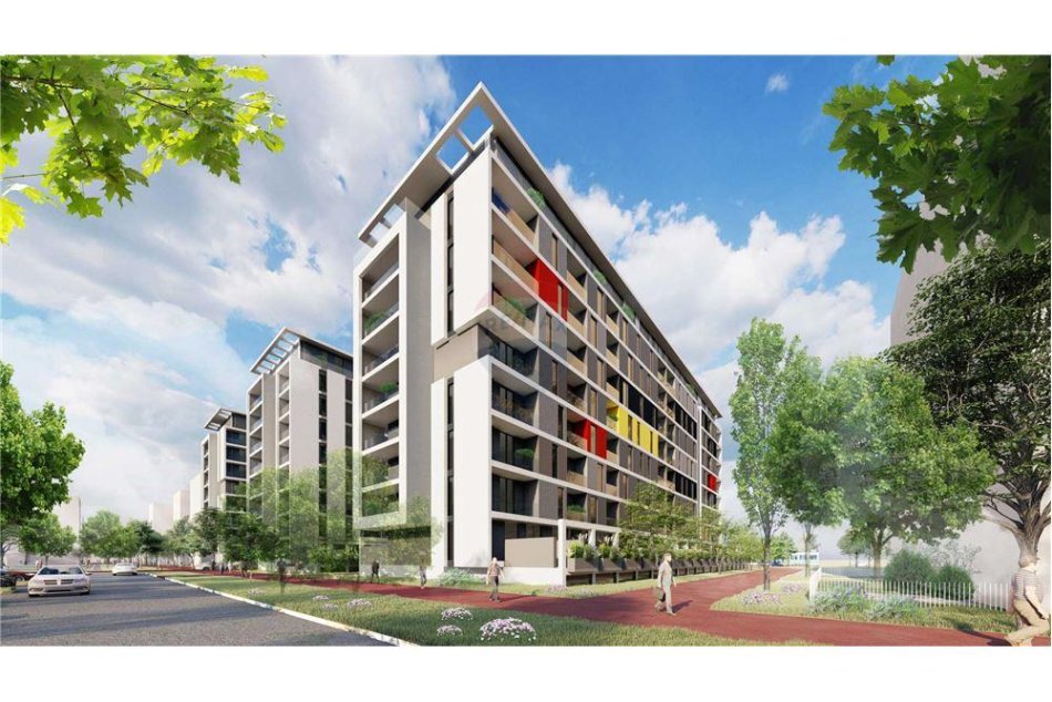 Tirane, shitet apartament 2+1 , 91 m² 75.000 € (Univers City QTU - Autostrada Tiranë-Durrës)