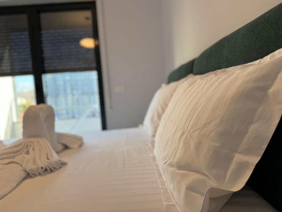 Tirane, jepet me qera apartament 1+1 Kati 6, 60 m² 650 € (Bulevardi i Ri)