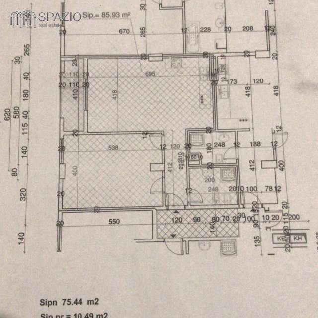 Tirane, shitet apartament 2+1+BLK Kati 1, 86 m² 116.000 Euro (Rruga ''Ndre Mjeda'')
